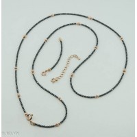 Necklace/ Bracelet (Hematite, rose gold-plated) Necklace/ Bracelet (Hematite, rose gold-plated)